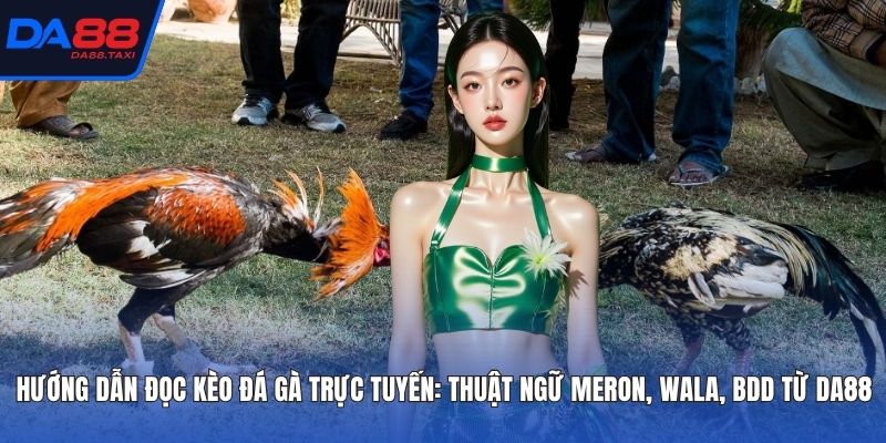 Hướng Dẫn Đọc Kèo Đá Gà Trực Tuyến: Thuật Ngữ Meron, Wala, BDD Từ DA88