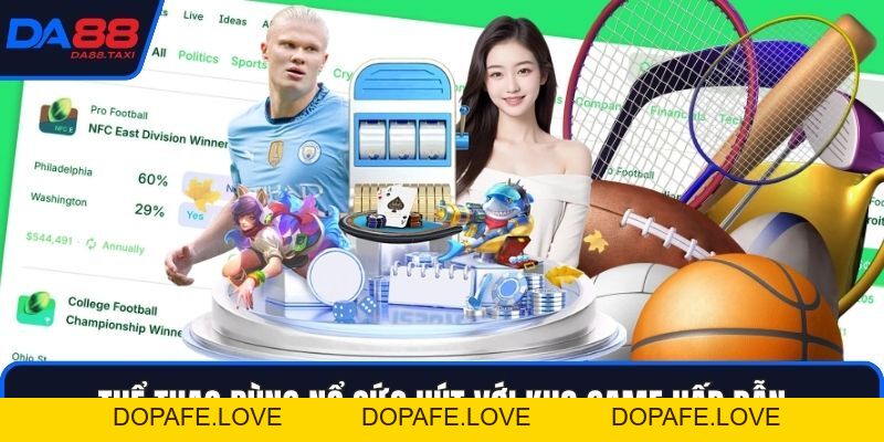 DA88⚜️dopafe.love - Trang Chủ DA88.COM Nhà Cái Thể Thao Mới Nhất